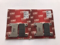 2 X TRW Lucas Rennbremsbeläge vorne MCB752CRQ...