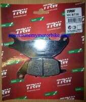 Lucas TRW Bremsbeläge hinten MCB738 für Honda...