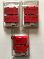 3 X Brembo Bremsbeläge vorn+hinten 07BB33SA 07BB02SP...