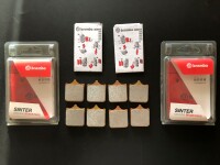 2 X Brembo Bremsbeläge vorn 07BB3396 Genuine Sinter...