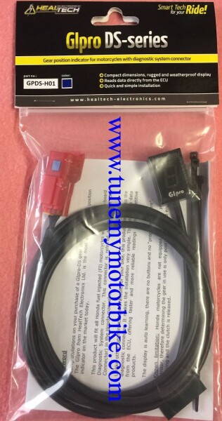 Ganganzeige GPDT-H01 blau für Honda CBR1000RR Bj.2004-2013 gear indicator blue