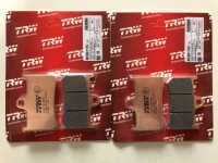 2 X TRW Lucas Bremsbeläge vorn MCB611SV Yamaha YZF-R6 Bj.1999-2022 RJ03-05-09-11-15-27