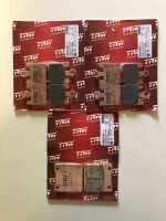 Bremsbeläge TRW Lucas 3X vorn+hinten MCB742SV...