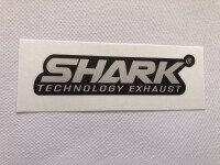 SHARK Aufkleber hitzefest one HEAT RESISTANT STICKER 95X27mm für Auspuff exhaust