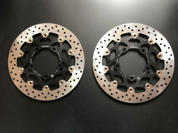 2 X Brembo Bremsscheiben vorne 78B40864 für Suzuki GSX-R 1000 Bj.2005-2008