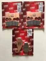 3 X TRW Lucas Bremsbeläge vorn+hinten MCB659SV...