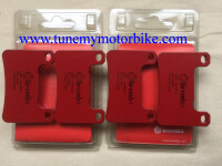 2X Brembo Bremsscheiben vorne 78B40864 + 2X Brembo Bremsbeläge 07SU27SA vorn für Suzuki GSX-R 1000 Bj.2005-2008