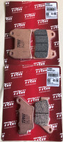 2 X TRW Lucas Bremsbeläge vorn+hinten MCB683SV...