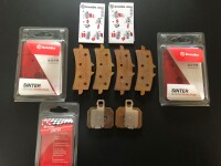 3 X Brembo Bremsbeläge vorn+hinten 07BB3793 07BB209A...