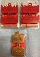 3X Brembo Bremsbeläge vorn+hinten 07BB38SA 07BB2065...