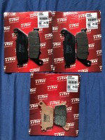 3 X TRW Lucas Bremsbeläge vorn+hinten MCB598...