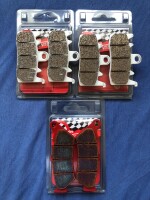 3 X Brembo Bremsbeläge vorn hinten 07BB38LA 07BB03SP...