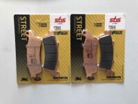 2 X SBS Bremsbeläge vorn 735HS Honda VFR 800 FI, V-TEC Bj.1998-2005 mit+ohne ABS