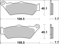 3 X SBS Bremsbeläge vorn+hinten 900HS 674LS für BMW R1200GS Bj.2013-2019