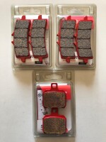 3 X Brembo Bremsbeläge vorn hinten 07BB37SA 07BB20SP Sinter für Ducati 1100 Panigale V4 /S Bj.2018-2022