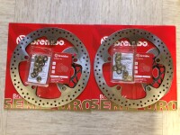 2 X Brembo Bremsscheiben vorne 168B407D7 +...