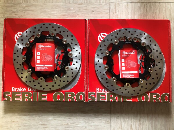 2 X Brembo Bremsscheiben vorne 78B40830 für Yamaha XV 1700 Road Star Warrior Bj.2003-2005
