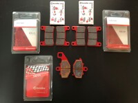 3 X Brembo Bremsbeläge vorn+hinten 07SU27SA 07KA16SP...