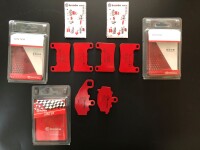3 X Brembo Bremsbeläge vorn+hinten 07SU27SA 07KA16SP...