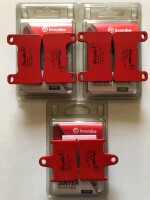3 X Brembo Bremsbeläge vorn hinten 07SU27SA 07SU25SP...