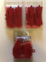 3 X Brembo Bremsbeläge vorn hinten 07BB37SA 07KA16SP...