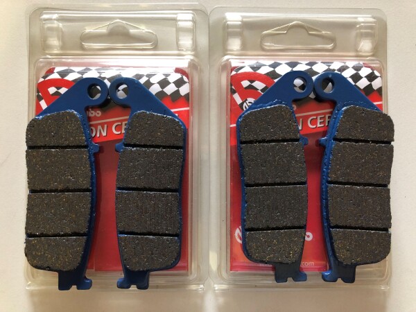 2 X Brembo Bremsbeläge vorn 07HO3005 Carbon Keramik für Honda RS 250 R Bj.1990-1993