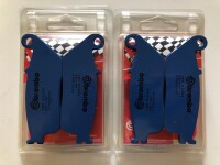 2 X Brembo Bremsbeläge vorn 07HO3005 Carbon Keramik...