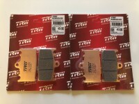 2 X TRW Lucas Bremsbeläge vorn MCB602SV für...