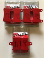 3 X Brembo Bremsbeläge vorn hinten 07SU27SA 07SU25SP...