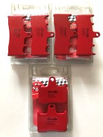 3 X Brembo Bremsbeläge vorn hinten 07SU19SA 07SU25SP...