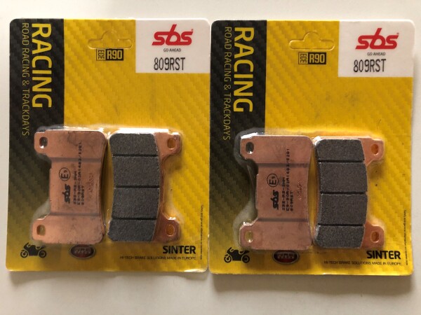 2 X SBS Bremsbeläge vorn 809RST für Honda CBR1000RR Bj.2004-2016 SC57 SC59