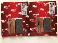 2 X TRW Lucas Rennbremsbeläge vorn MCB829TRQ...