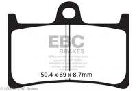 2 X EBC Bremsbeläge vorn Sinter Street FA252HH...