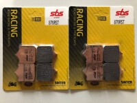 2 X SBS Bremsbeläge vorn 870RST für BMW S1000RR...