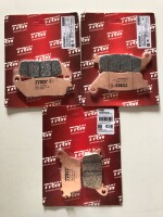 3 X TRW Lucas Bremsbeläge vorn+hinten MCB598SV...