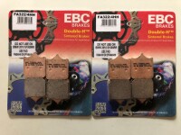 2 X EBC Bremsbeläge vorn Sinter Street FA322/4HH...