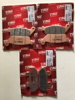 3 X TRW Lucas Bremsbeläge vorn+hinten MCB598SRM...