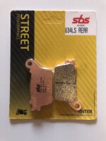 SBS Bremsbeläge hinten 834LS Honda CB600F Hornet...