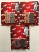 3 X TRW Lucas Bremsbeläge vorn+hinten MCB789SV...