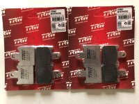 2 X TRW Lucas Rennbremsbeläge vorn MCB789CRQ...