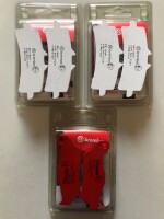 3 X Brembo Bremsbeläge vorn+hinten 07BB37LA 07BB04SP...