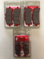 3 X Brembo Bremsbeläge vorn+hinten 07BB37SA 07BB04SP...