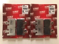 2 X TRW Lucas Rennbremsbeläge vorne MCB742CRQ...