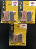 3 X SBS Bremsbeläge vorn+hinten 809RST 834LS...
