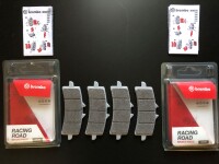 2 X Brembo Rennbremsbeläge vorn 07BB37SR Sinter Race...