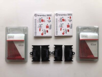 Bremsbeläge Brembo 2X vorn organisch 07KA1306 für Kawasaki Suzuki mit ABE
