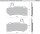 3 X SBS Bremsbeläge vorn+hinten 830H.HS 830H.LS für HARLEY DAVIDSON FLHTKL 1750 Ultra Limited Low Bj.2017-2019
