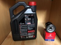 Ölwechselset MOTUL Öl + Ölfilter MIW...
