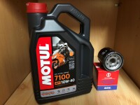 Ölwechselset MOTUL Öl + Ölfilter MIW...
