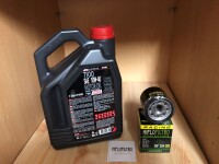 Ölwechselset MOTUL Öl + Ölfilter...